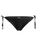The Roxy Womens Camilo Tie Side Bikini Bottoms in Anthracite