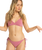 The Roxy Womens Beach Classics Tie Side Bikini Bottoms in Heather Rose