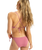 The Roxy Womens Beach Classics Tie Side Bikini Bottoms in Heather Rose