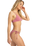 The Roxy Womens Beach Classics Tie Side Bikini Bottoms in Heather Rose