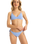The Roxy Womens Beach Classics Tie Side Bikini Bottoms in Grapemist