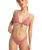 The Roxy Womens Beach Classics Tanga Bikini Bottoms in Heather Rose