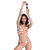 Hazy Days Cheeky Bikini Bottoms in Ginger Spice Flora