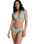 Wildside Paisley Moderate Bikini Bottoms in Oil Green Wildside Paisley