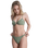 Love Cheeky Bikini Bottoms in Oil Green