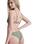 Love Cheeky Bikini Bottoms in Oil Green
