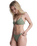 Love Cheeky Bikini Bottoms in Oil Green