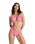 Paradise Cheeky Bikini Bottoms in Sangria Sunset