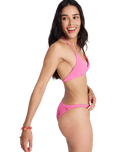 Paradise Cheeky Bikini Bottoms in Sangria Sunset