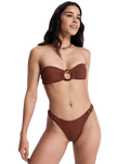 Sunshine Cheeky Bikini Bottoms in Cappuccino