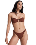 Sunshine Cheeky Bikini Bottoms in Cappuccino