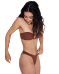 Sunshine Cheeky Bikini Bottoms in Cappuccino