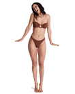 Sunshine Cheeky Bikini Bottoms in Cappuccino