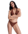 Sunshine Moderate Bikini Bottoms in Cappuccino