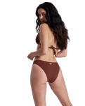 Sunshine Moderate Bikini Bottoms in Cappuccino