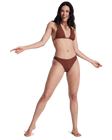 Sunshine Moderate Bikini Bottoms in Cappuccino