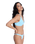 Palm Dreams Cheeky Bikini Bottoms in Tanager Turquoise