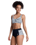 Pro Surf Classic Bikini Bottoms in Anthracite Popiscus
