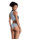 Pro Surf Cheeky Bikini Bottoms in Anthracite Popiscus
