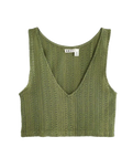 Sky Above Vest in Loden Green
