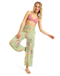 The Roxy Into The Sun Beach Trousers in Foam Green Coastal | Available at Anns Cottage