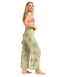 The Roxy Into The Sun Beach Trousers in Foam Green Coastal | Available at Anns Cottage