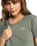 The Roxy Saturdaze T-Shirt in Agave Green | Available at Anns Cottage