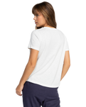 The Roxy Saturdaze T-Shirt in Snow White | Available at Anns Cottage