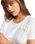 The Roxy Saturdaze T-Shirt in Snow White | Available at Anns Cottage