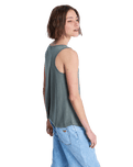 The Roxy Womens Saturdaze Vest in Agave Green