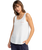 The Roxy Womens Saturdaze Vest in Snow White