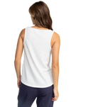 The Roxy Womens Saturdaze Vest in Snow White