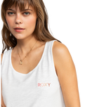The Roxy Womens Saturdaze Vest in Snow White