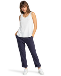 The Roxy Womens Saturdaze Vest in Snow White