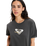 The Roxy Womens Oceanregular Corpo T-Shirt in Phantom