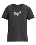 The Roxy Womens Oceanregular Corpo T-Shirt in Phantom