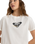 The Roxy Womens Oceanregular Corpo T-Shirt in Egret