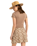 The Roxy Womens Beach Love T-Shirt in Portabella
