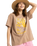 The Roxy Womens Sunny Oversize T-Shirt in Portabella