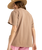 The Roxy Womens Sunny Oversize T-Shirt in Portabella