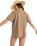 The Roxy Womens Hangloose Poster T-Shirt in Portabella