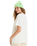 The Roxy Womens Hangloose Poster T-Shirt in Egret