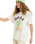 The Roxy Womens Hangloose Poster T-Shirt in Egret