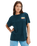 The Roxy Womens Sunnyoversize T-Shirt in Anthracite