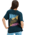 The Roxy Womens Sunnyoversize T-Shirt in Anthracite