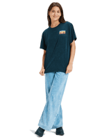 The Roxy Womens Sunnyoversize T-Shirt in Anthracite