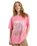 The Roxy Womens Sunnyoversize T-Shirt in Pink Cosmos