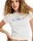 The Roxy Womens Beach Love T-Shirt in Egret