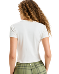 The Roxy Womens Beach Love T-Shirt in Egret