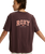 The Roxy Womens Essential Energy Timeless T-Shirt in Huckleberry